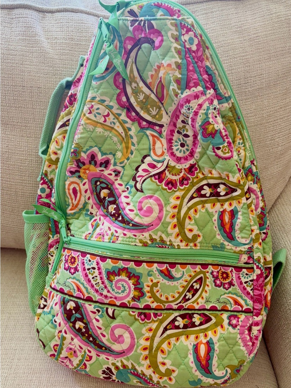 Vera Bradley Tutti Frutti sling back pack